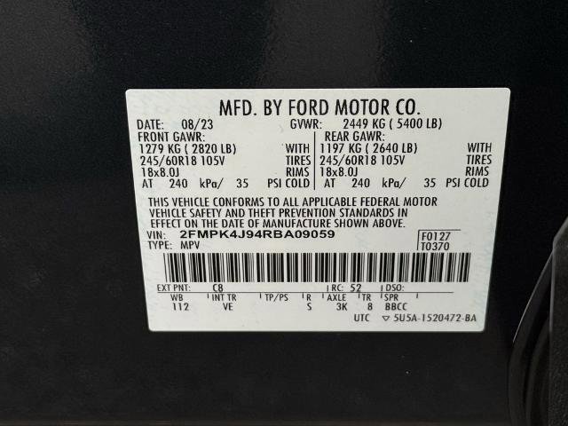 Certified 2024 Ford Edge SEL w/ Convenience Package image 12