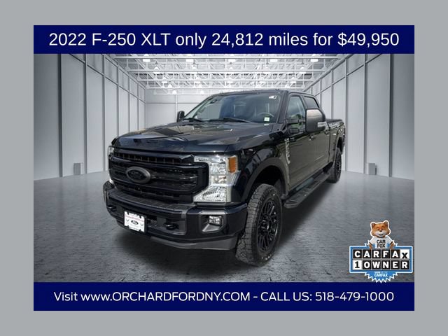 Certified 2022 Ford F250 XLT w/ Black Appearance Package