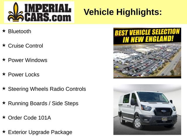 Certified 2025 Ford Transit 250 Low Roof w/ Exterior Upgrade Package RWD image 5