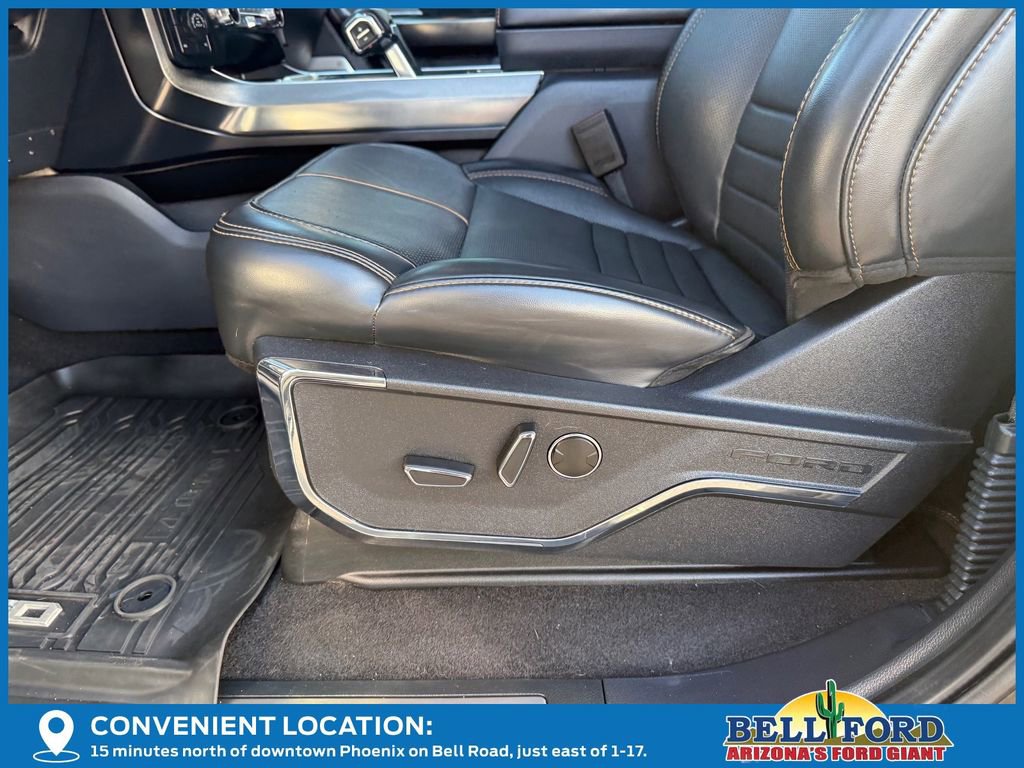 Certified 2023 Ford F150 Platinum w/ Equipment Group 701A High image 24