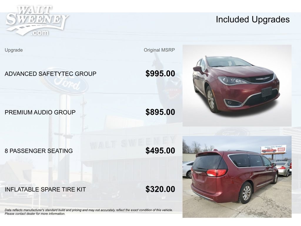 Used 2018 Chrysler Pacifica Touring-L w/ Advanced Safetytec Group image 5