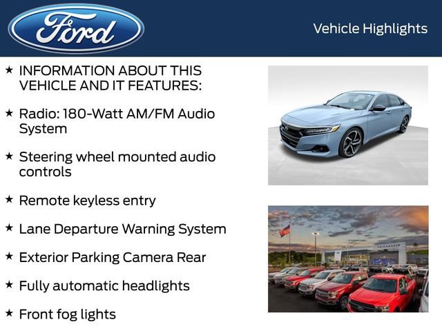 Used 2022 Honda Accord Sport image 11