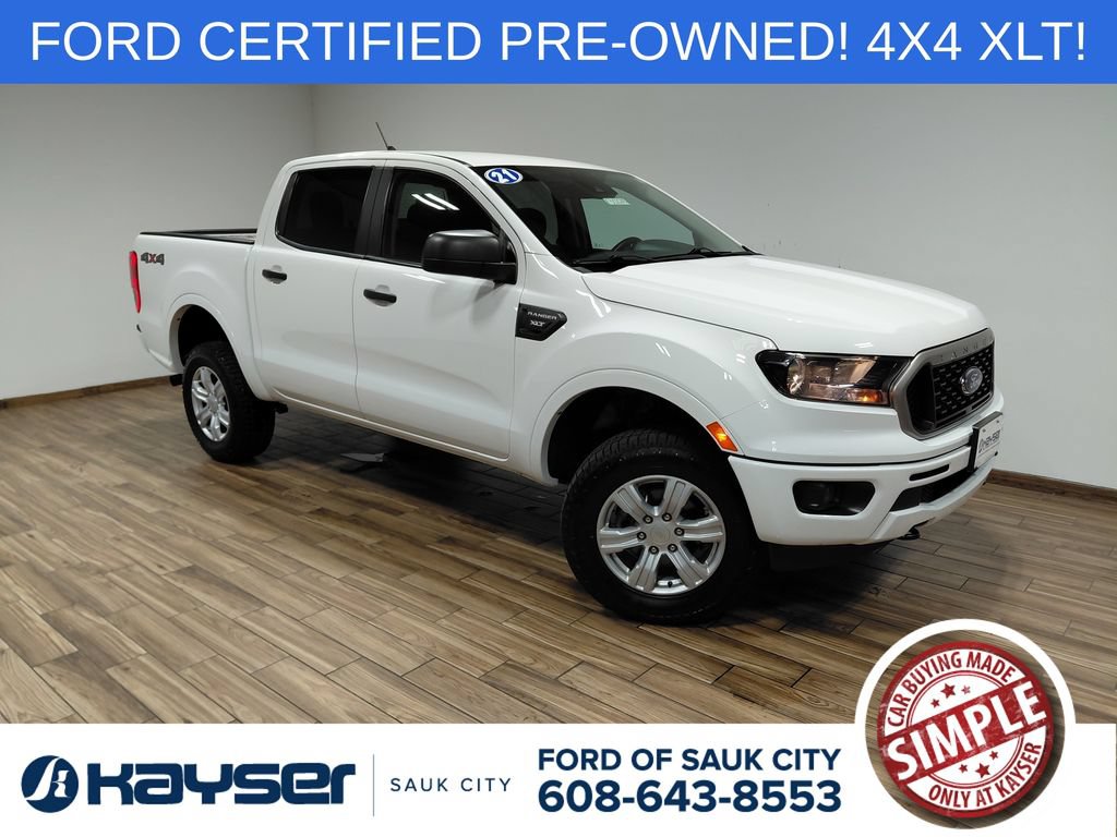 Certified 2021 Ford Ranger XLT w/ Trailer Tow Package