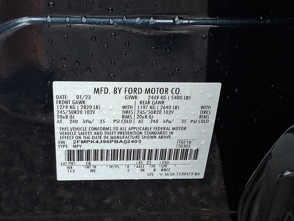 Certified 2023 Ford Edge ST-Line w/ Class II Trailer Tow Package AWD/4WD image 27