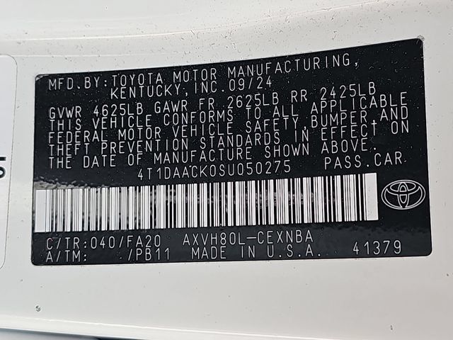 Used 2025 Toyota Camry LE FWD image 36