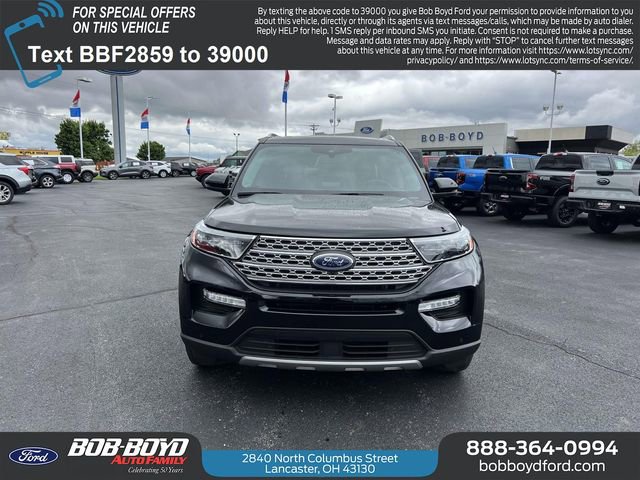 Certified 2023 Ford Explorer Limited w/ Limited Technology Package AWD/4WD image 2