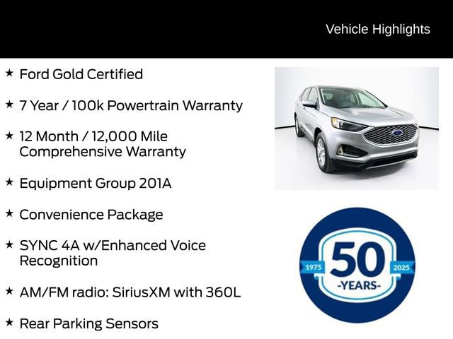 Certified 2024 Ford Edge SEL w/ Convenience Package image 11