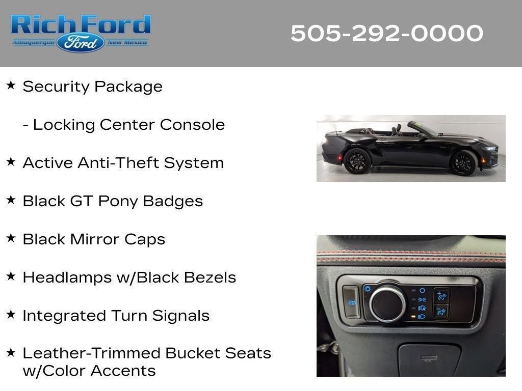 Certified 2025 Ford Mustang GT Premium RWD image 35