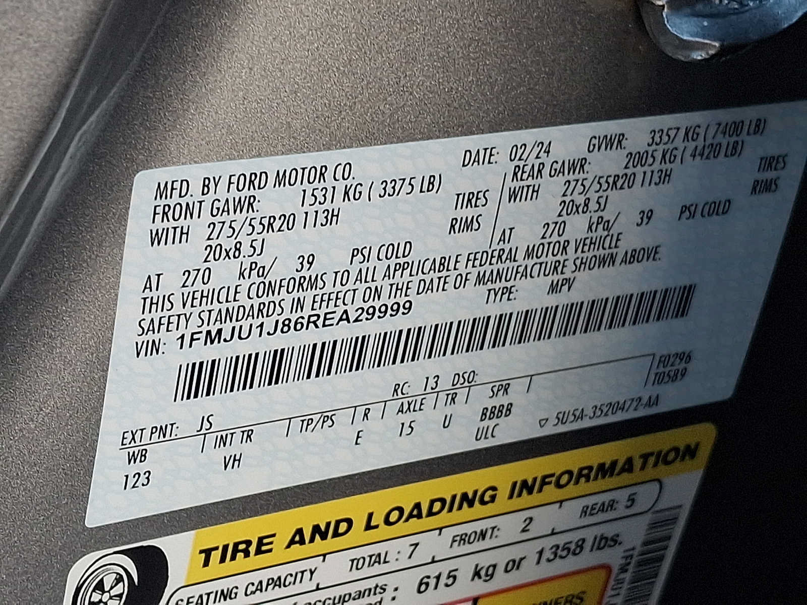 Certified 2024 Ford Expedition XLT AWD/4WD image 28