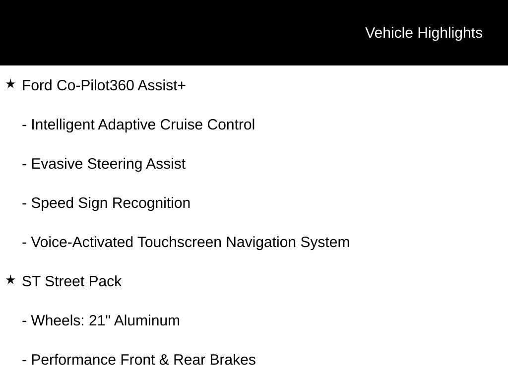 Certified 2023 Ford Explorer ST w/ Equipment Group 401A AWD/4WD image 11