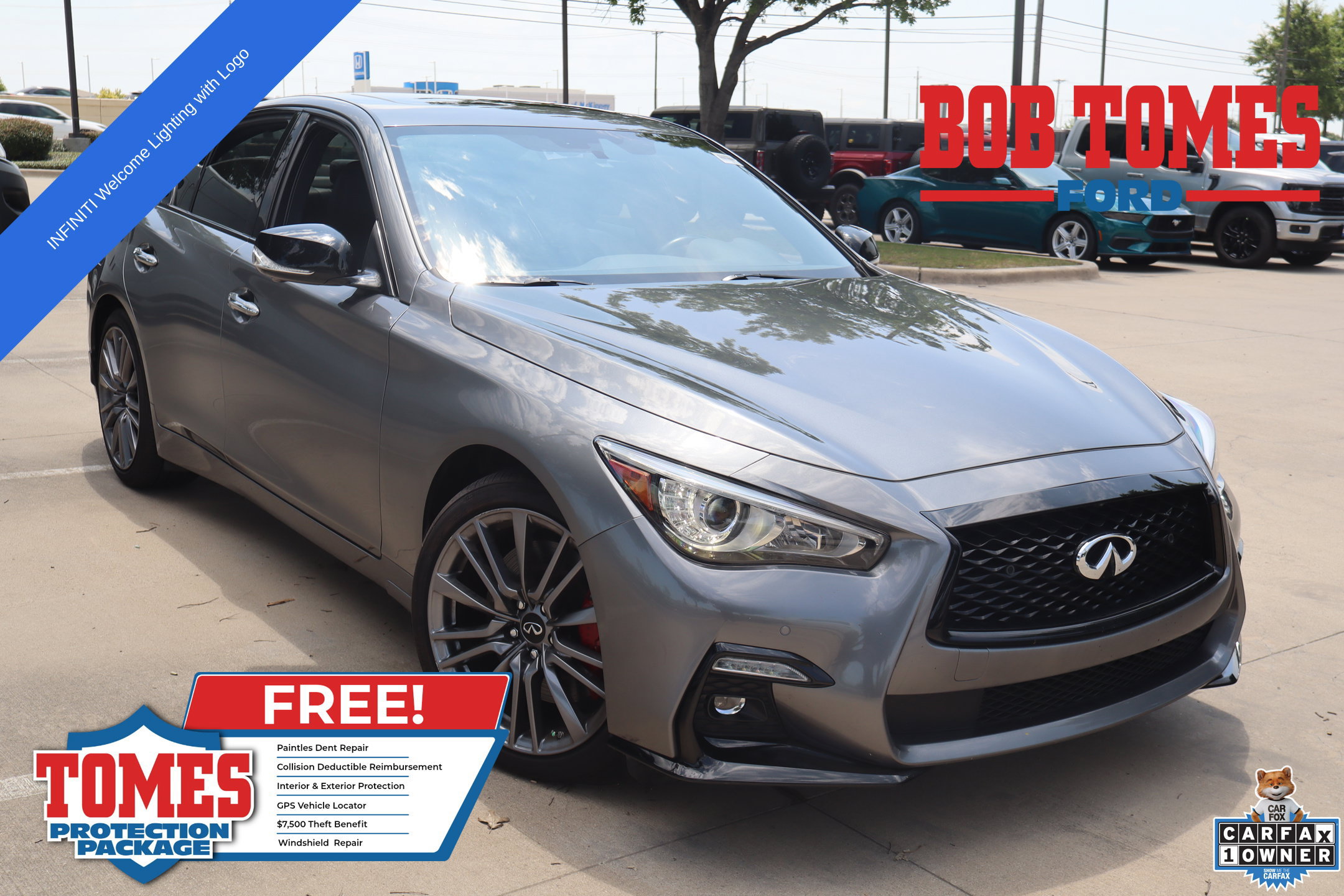 Used 2024 INFINITI Q50 Red Sport 400