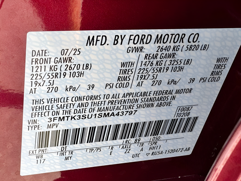 Certified 2025 Ford Mustang Mach-E Premium AWD/4WD image 46