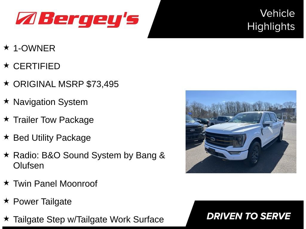 Certified 2022 Ford F150 Tremor w/ Equipment Group 402A High image 8