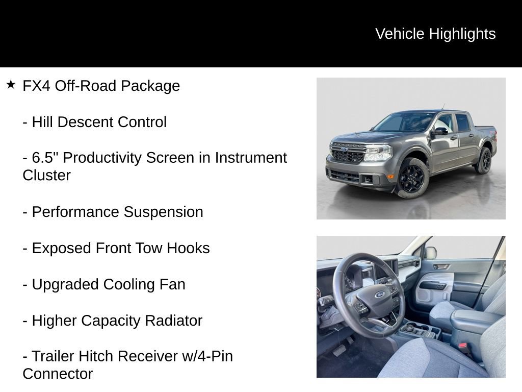 Certified 2024 Ford Maverick XLT w/ XLT Luxury Package AWD/4WD image 6