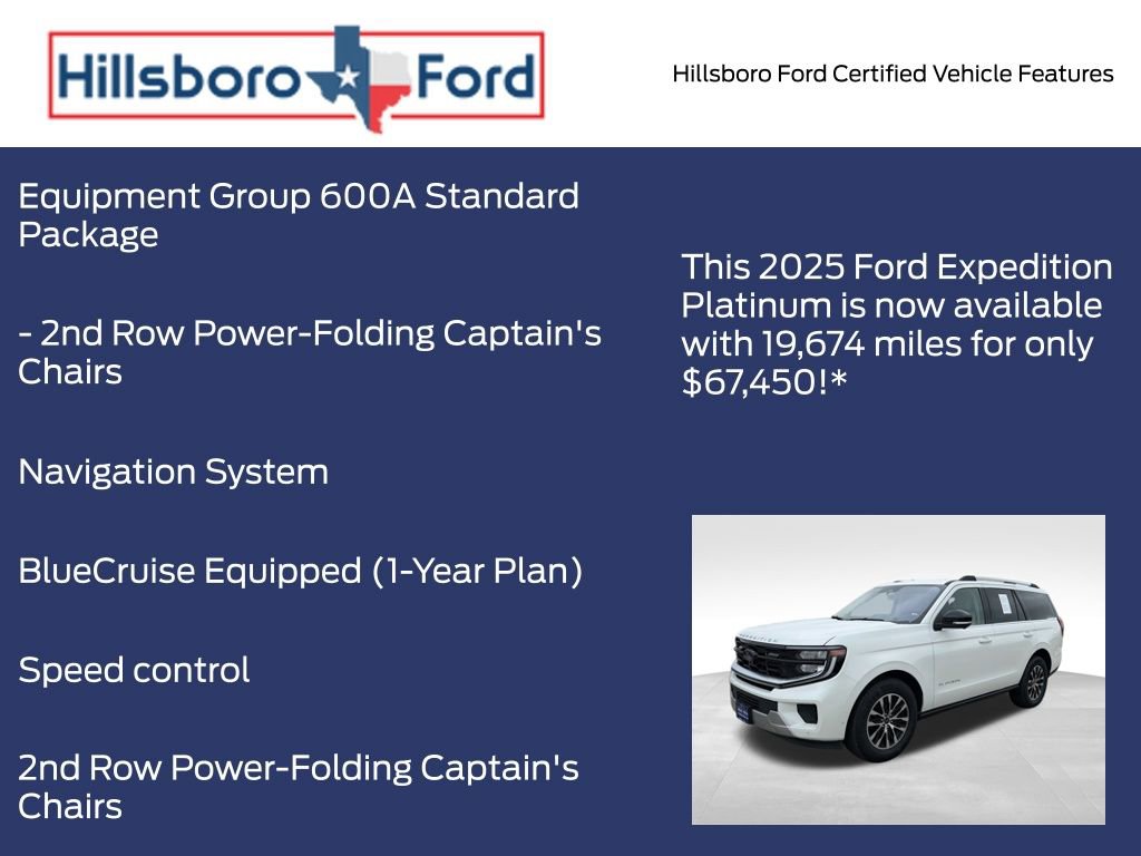 Certified 2025 Ford Expedition Platinum AWD/4WD image 5