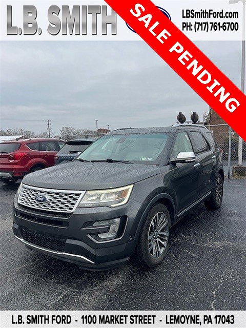 Certified 2017 Ford Explorer Platinum