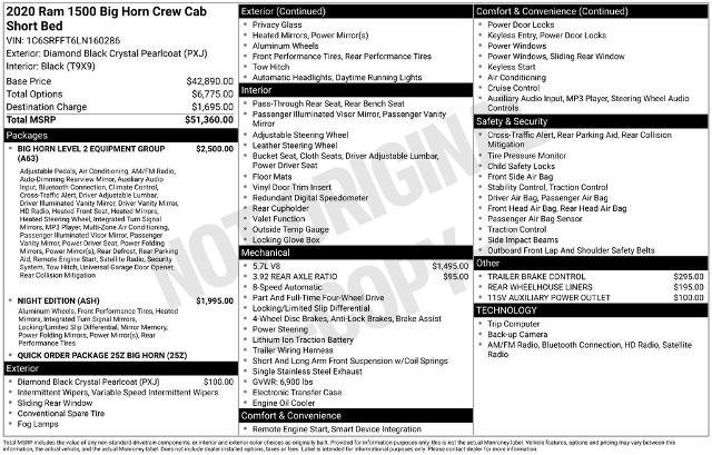 Used 2020 RAM 1500 Big Horn image 32