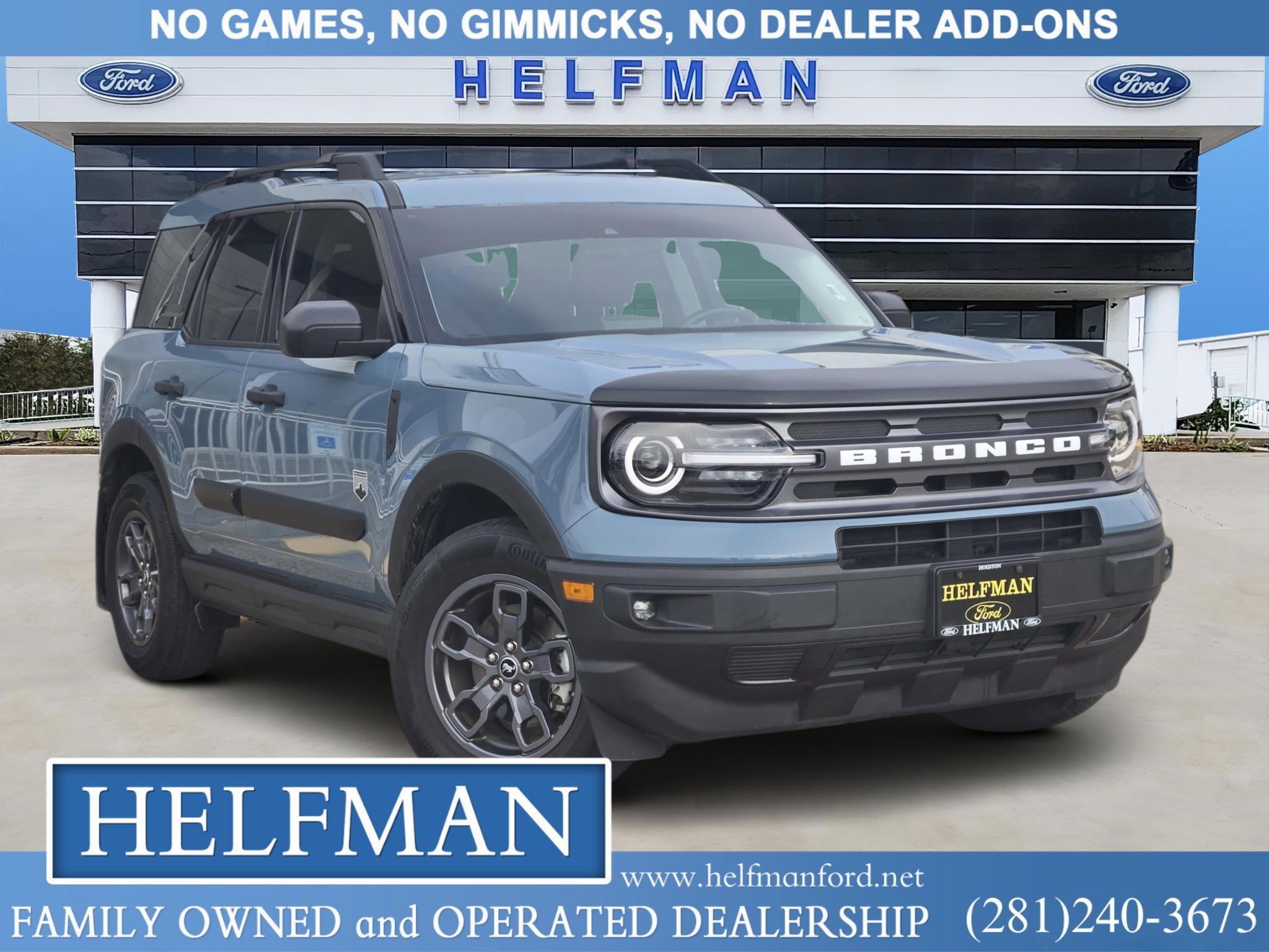 Certified 2023 Ford Bronco Sport Big Bend w/ Convenience Package image 4