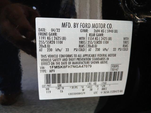 Certified 2022 Ford Explorer Limited w/ Class IV Trailer Tow Package image 21