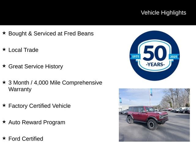 Certified 2021 Ford Bronco Badlands AWD/4WD image 5