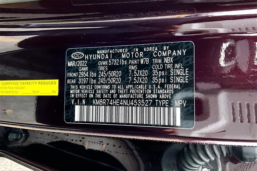 Used 2022 Hyundai Palisade Calligraphy image 36