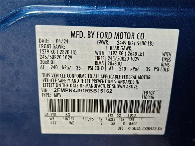 Certified 2024 Ford Edge ST-Line AWD/4WD image 20