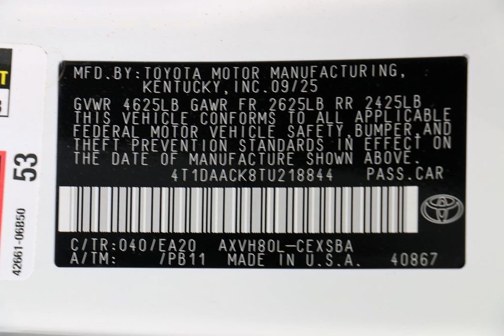 Used 2026 Toyota Camry XLE w/ Convenience Package image 34