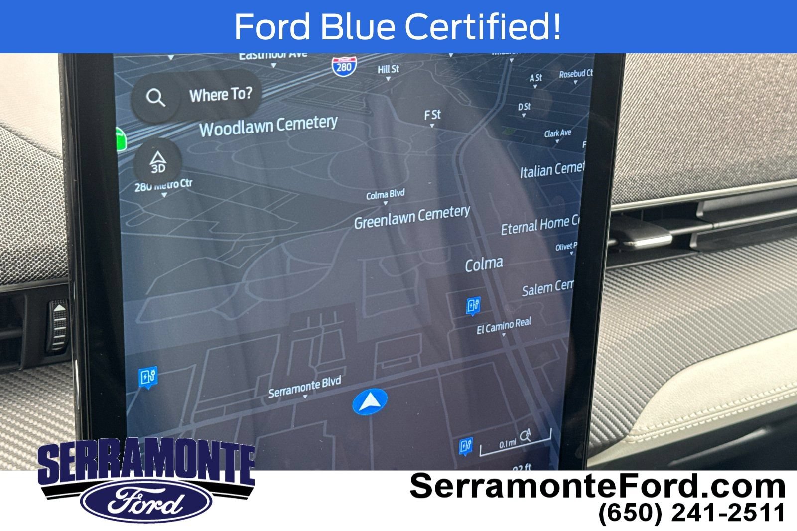 Certified 2023 Ford Mustang Mach-E Premium w/ Mustang Nite Pony Package RWD image 22