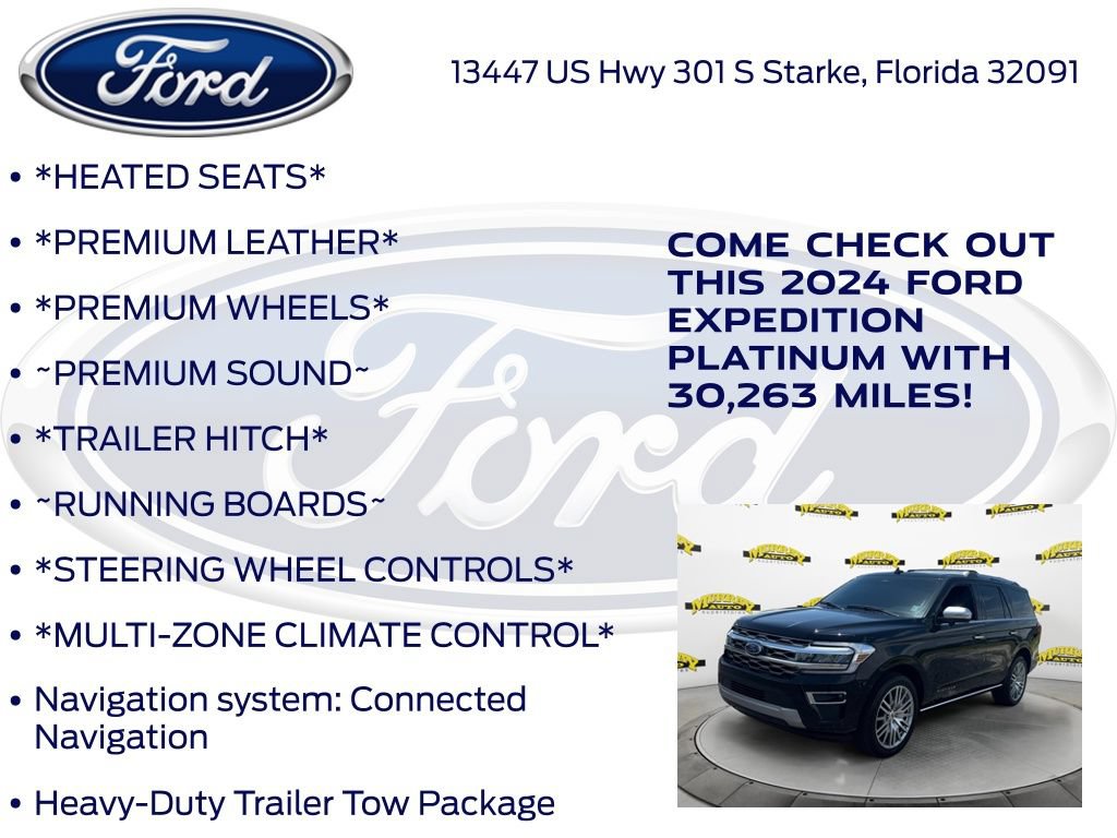 Certified 2024 Ford Expedition Platinum RWD image 17