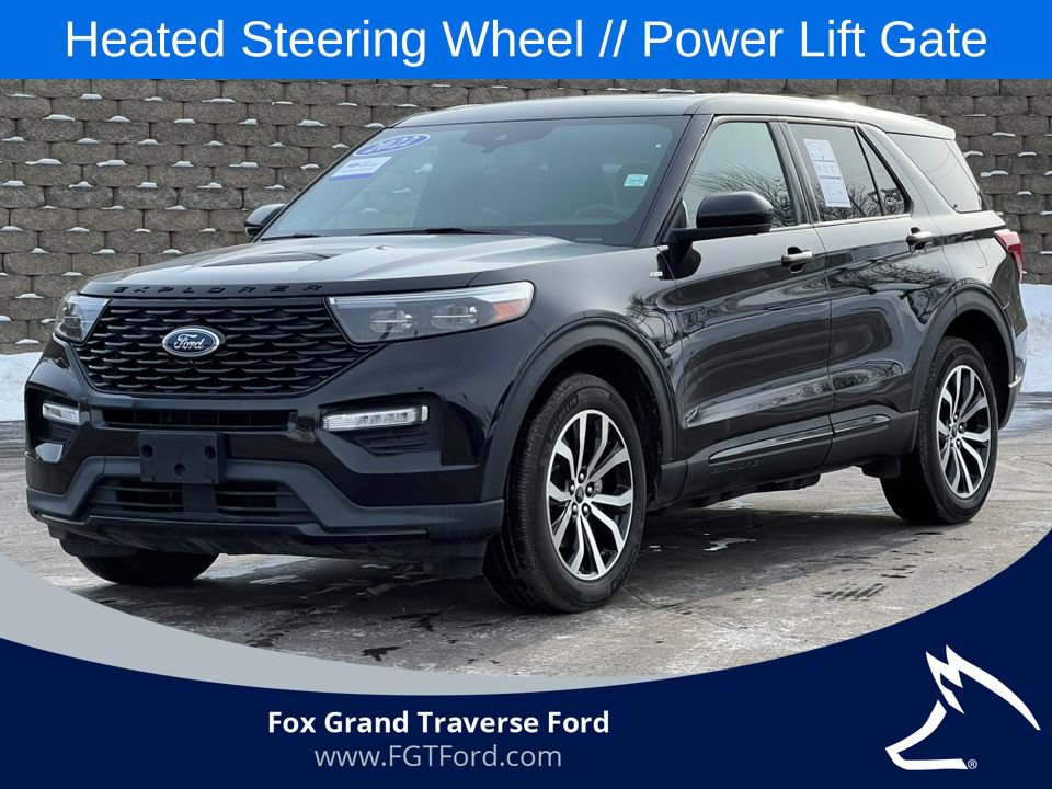 Certified 2022 Ford Explorer ST-Line w/ Class IV Trailer Tow Package