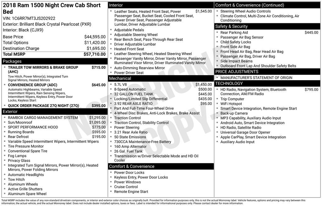 Used 2018 RAM 1500 Sport AWD/4WD image 7