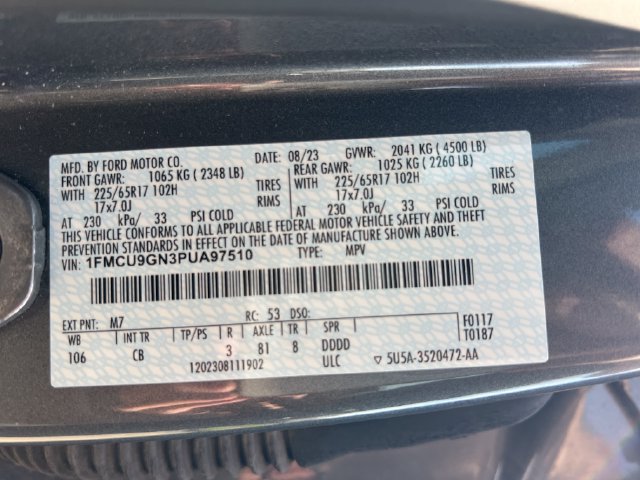 Certified 2023 Ford Escape Active AWD/4WD image 40
