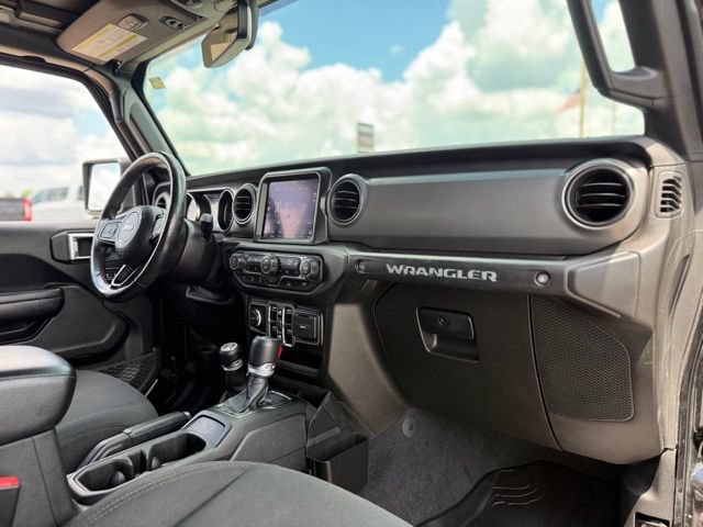Used 2021 Jeep Wrangler Unlimited Sport w/ Sun And Sound Package AWD/4WD image 16
