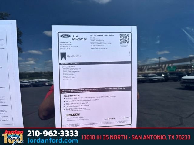Certified 2024 Ford Transit 350 XLT RWD image 9