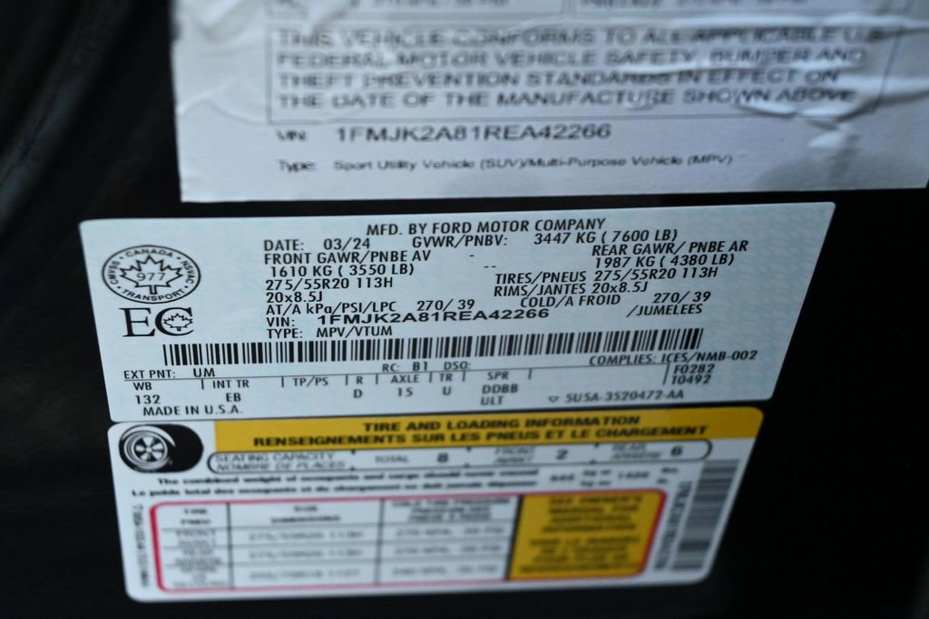 Certified 2024 Ford Expedition Max Limited AWD/4WD image 45