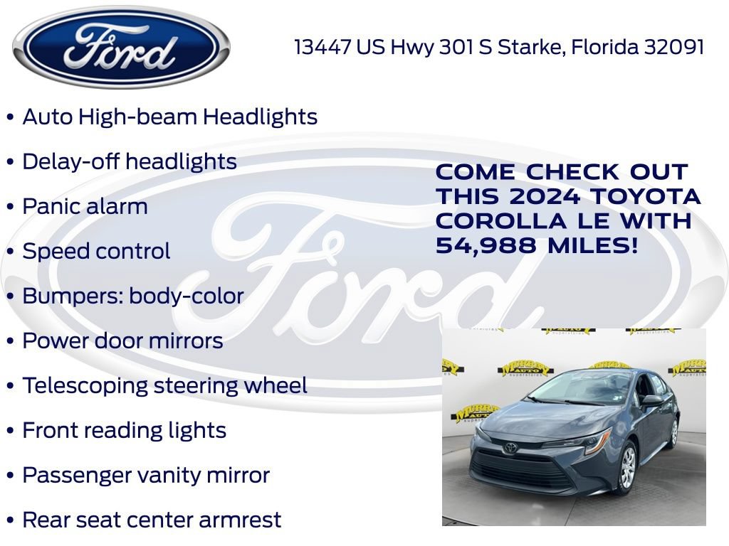 Used 2024 Toyota Corolla LE FWD image 32