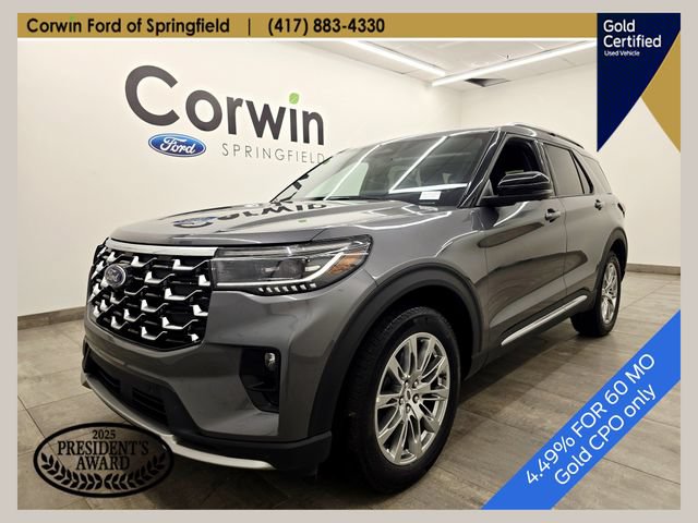 Certified 2026 Ford Explorer Platinum