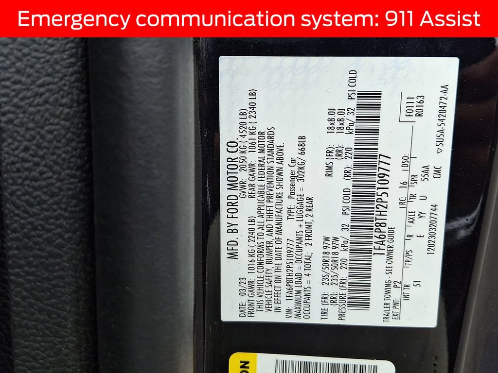 Certified 2023 Ford Mustang Premium w/ Equipment Group 201A RWD image 26