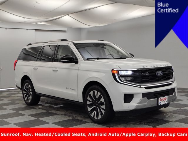 Certified 2025 Ford Expedition Max Platinum w/ Driver's Package