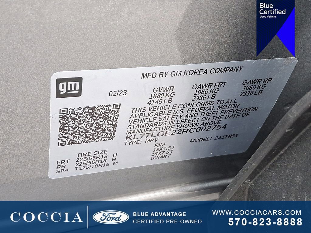 Used 2024 Chevrolet Trax RS w/ Driver Confidence Package image 26