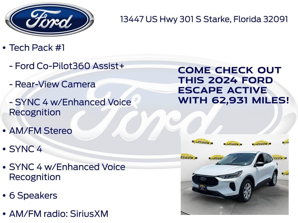 Certified 2024 Ford Escape Active w/ Tech Pack #1 AWD/4WD image 22