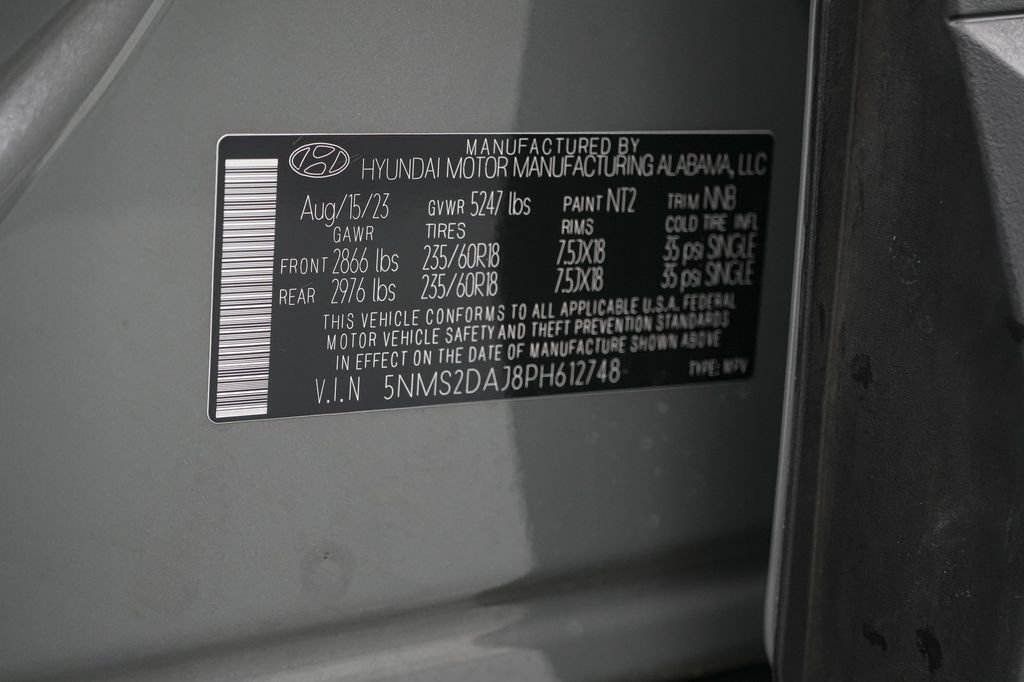 Used 2023 Hyundai Santa Fe SEL AWD/4WD image 25