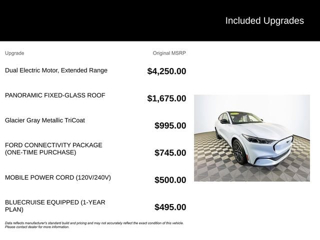 Certified 2025 Ford Mustang Mach-E Premium AWD/4WD image 6