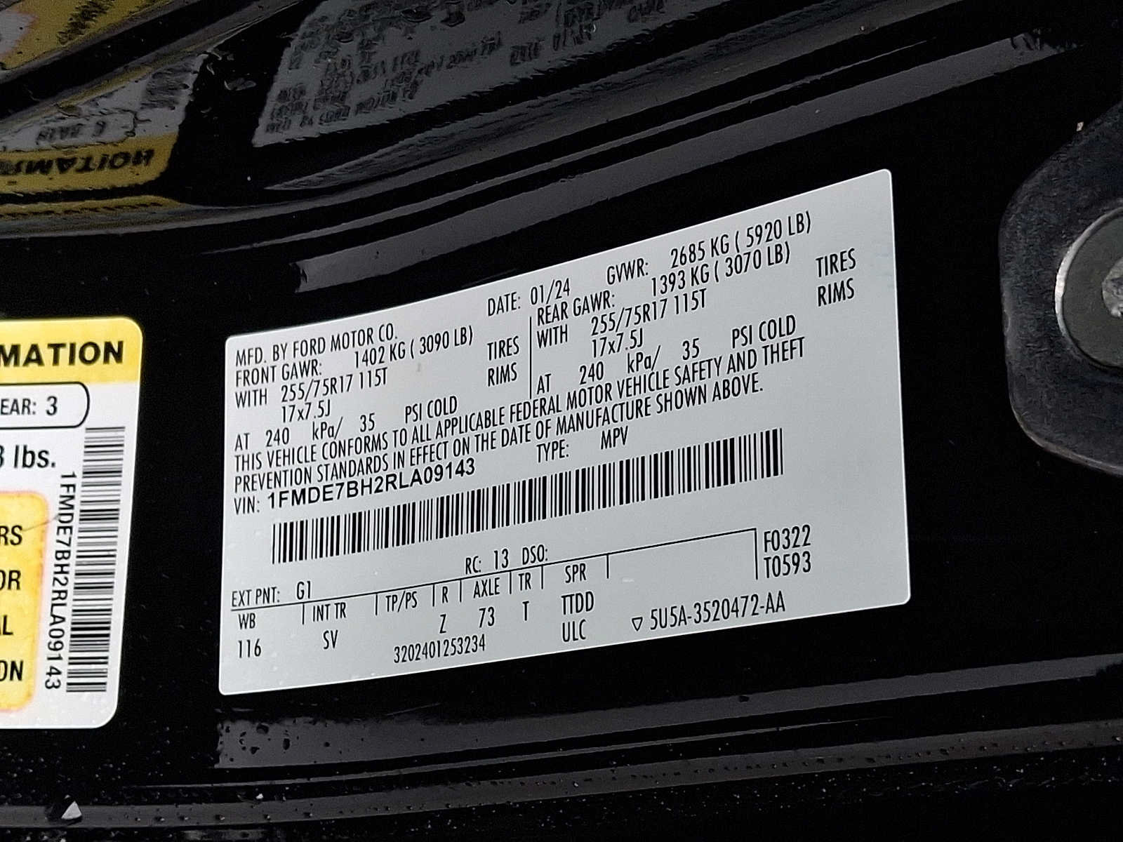 Certified 2024 Ford Bronco Big Bend AWD/4WD image 27