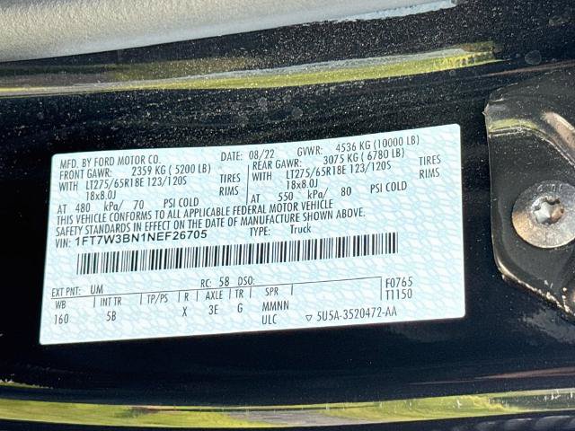 Certified 2022 Ford F350 Lariat w/ Lariat Ultimate Package AWD/4WD image 24