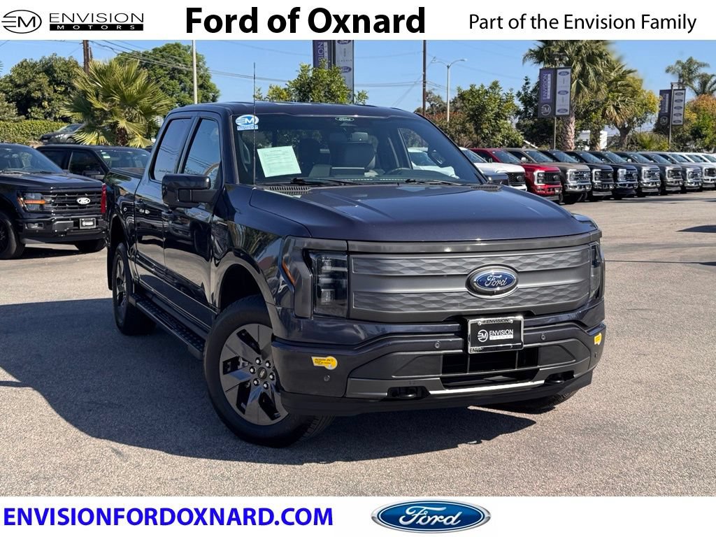Certified 2022 Ford F150 Lightning Lariat w/ Tow Technology Package AWD/4WD image 1