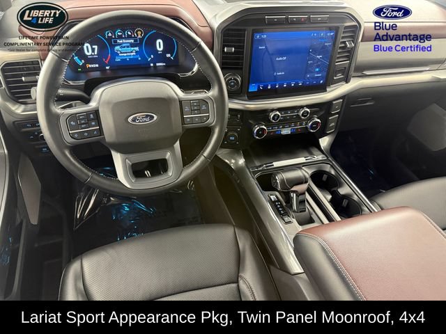 Certified 2023 Ford F150 Lariat w/ Equipment Group 502A High AWD/4WD image 31