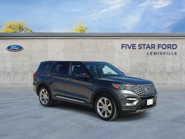 Certified 2020 Ford Explorer Platinum w/ Premium Technology Package AWD/4WD image 2