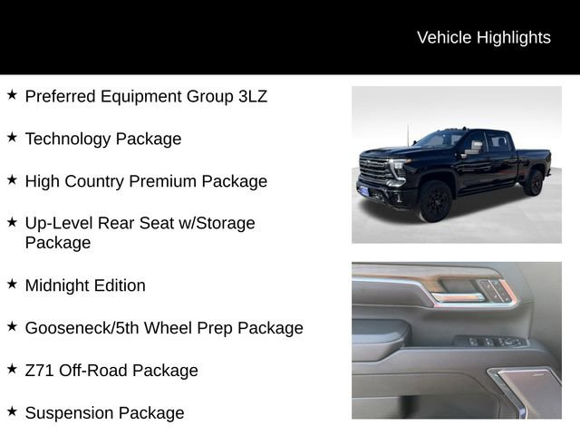 Used 2024 Chevrolet Silverado 2500 High Country w/ High Country Premium Package AWD/4WD image 8