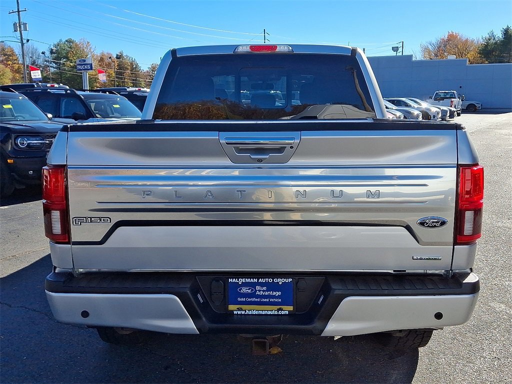 Certified 2018 Ford F150 Platinum w/ Equipment Group 701A Luxury image 4
